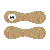 Retro-geometrisches Monogramm-Muster 2 Baseball (Paneele)