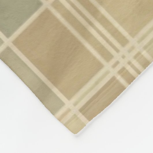 Retro geometrisches Muster 2 Fleecedecke (Ecke)