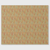 Retro geometrisches Muster 2 Geschenkpapier (Flach)