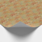 Retro geometrisches Muster 2 Geschenkpapier (Ecke)