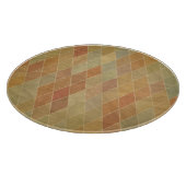 Retro geometrisches Muster 2 Schneidebrett (Ecke)