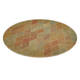 Retro geometrisches Muster 2 Schneidebrett