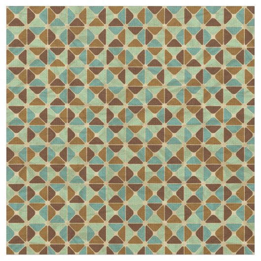 Retro geometrisches Muster 2 Stoff (Nahaufnahme)