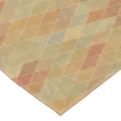 Retro geometrisches Muster 2 Tischdecke (Schrägansicht)