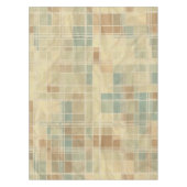 Retro geometrisches Muster 2 Tischdecke (Vorderseite)