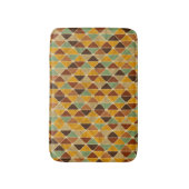 Retro geometrisches Muster 3 Badematte (Vorderseite Vertikal)