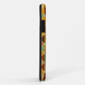 Retro geometrisches Muster 3 Case-Mate iPhone Hülle (Hinten/Rechts)