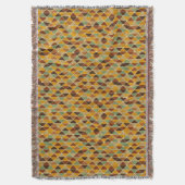 Retro geometrisches Muster 3 Decke (Vorderseite Vertikal)