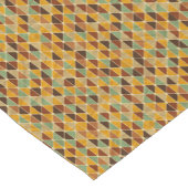 Retro geometrisches Muster 3 Kurzer Tischläufer (Ecke)