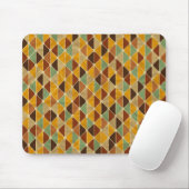Retro geometrisches Muster 3 Mousepad (Mit Mouse)