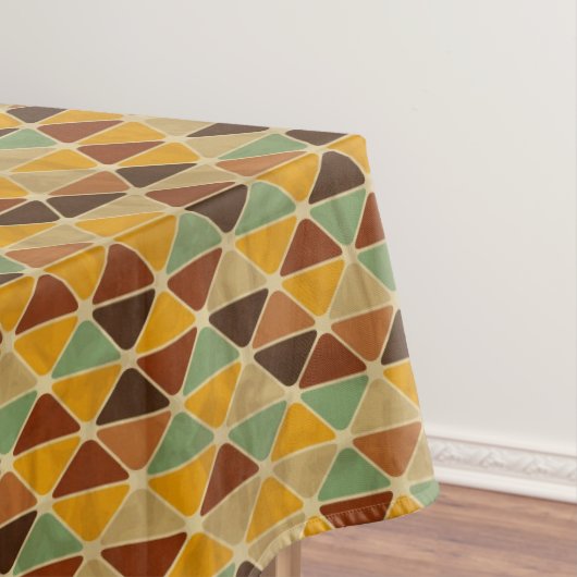 Retro geometrisches Muster 3 Tischdecke (Beispiel)