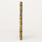 Retro geometrisches Muster 4 Case-Mate iPhone Hülle (Hinten/Rechts)