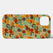 Retro geometrisches Muster 4 Case-Mate iPhone Hülle (Rückseite (Horizontal))