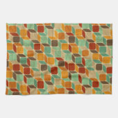Retro geometrisches Muster 4 Handtuch (Horizontal)