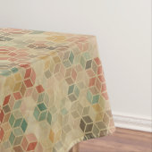 Retro geometrisches Muster 5 Tischdecke (Beispiel)