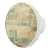 Retro geometrisches Muster 6 Keramikknauf (Rechts)