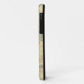 Retro geometrisches Muster Case-Mate iPhone Hülle (Hinten/Links)