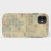 Retro geometrisches Muster Case-Mate iPhone Hülle (Rückseite (Horizontal))