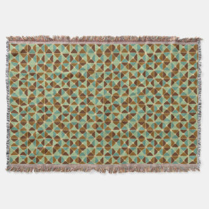 Retro geometrisches Muster Decke
