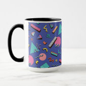 Retro-geometrisches Muster Tasse (Links)