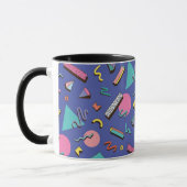 Retro-geometrisches Muster Tasse (Links)