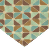Retro geometrisches Muster Tischdecke (Schrägansicht)