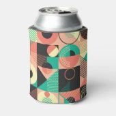 Retro-geometrisches Musterdesign Dosenkühler (Kanne Rückseite)