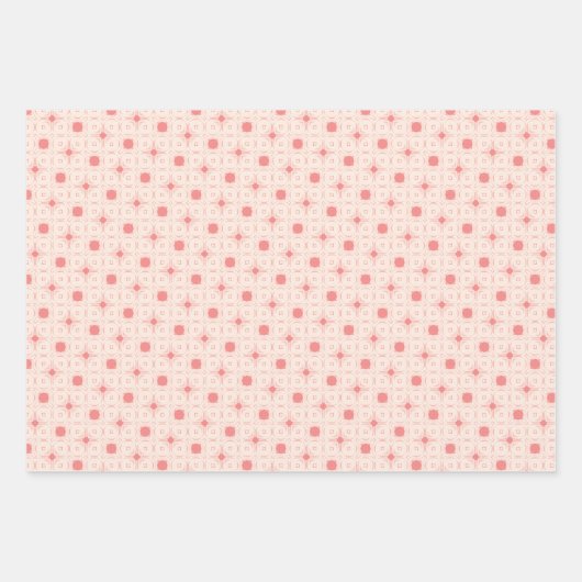 Retro geometry geschenkpapier set (Vorderseite 2)