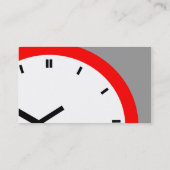 Retro Geschäfts-Lochkarten irgendein Treuekarte (Rückseite)