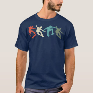 Retro-Geschenk für Skateboard Skateboard für (3) T-Shirt