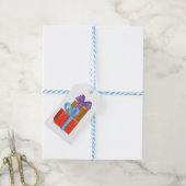 Retro-Geschenkanhänger Geschenkanhänger (Mit Garn)