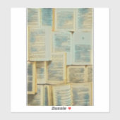 Retro-Geschenke für Leser 2022 Aufkleber (Blatt)