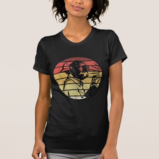 Retro-Geschenke für Vintage Sonnenuntergänge Silho T-Shirt (Vorderseite)