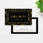 Retro-Geschenkgutschein für Vintage Kunst Deko (Schreibtisch)