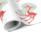 Retro Geschenkpapier (Rolleneckpunkt)