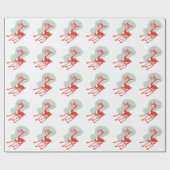 Retro Geschenkpapier (Flach)