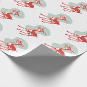 Retro Geschenkpapier (Ecke)