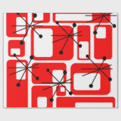 Retro Geschenkpapier (Flach)