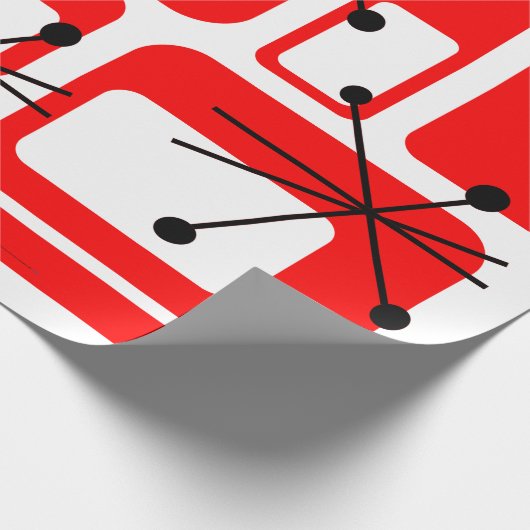 Retro Geschenkpapier (Ecke)