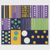 Retro Geschenkpapier (Flach)