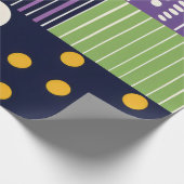 Retro Geschenkpapier (Ecke)