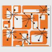 Retro Geschenkpapier (Flach)