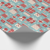 Retro Geschenkpapier (Ecke)