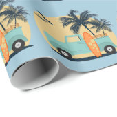 Retro Geschenkpapier (Rolleneckpunkt)