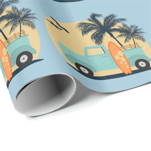 Retro Geschenkpapier (Rolleneckpunkt)