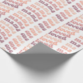 Retro Geschenkpapier (Ecke)