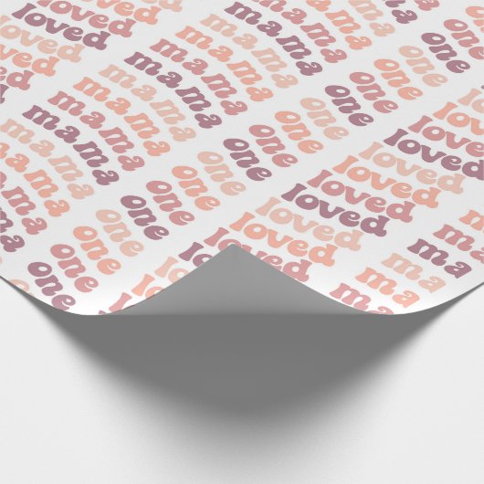 Retro Geschenkpapier (Ecke)