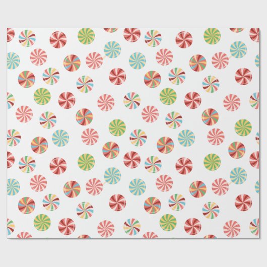 Retro Geschenkpapier (Flach)