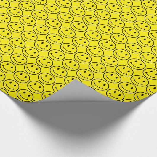 Retro Gesichts-Geschenk-Verpackung Geschenkpapier (Ecke)