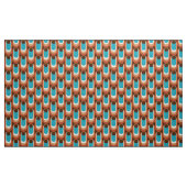 Retro gestalteter Stoff mit 60er 70er Jahre Muster (Yard (91,4 cm))